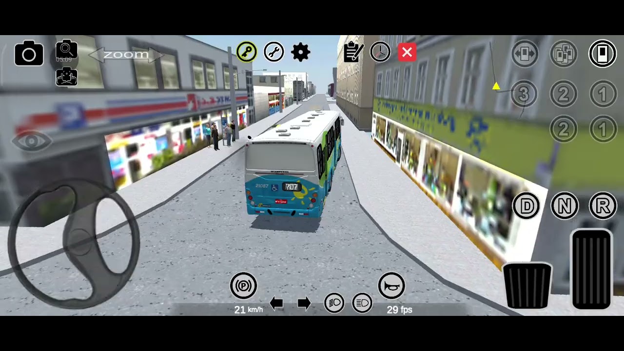 Jogando com 21087 na linha 707- nova canaã 