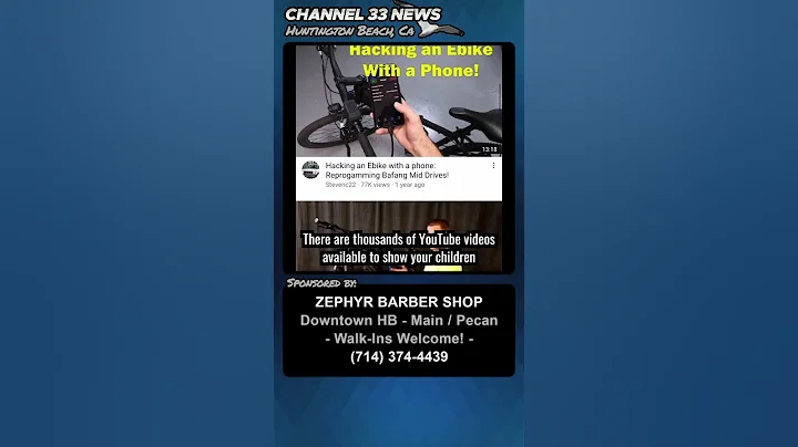 Kids Can Easily Hack eBikes to Increase Speed Limit | Huntington Beach News | Dec 16th 2022