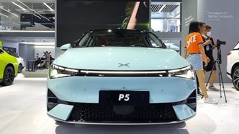 2022 XPeng P5 EV Walkaround—2022 Chengdu Motor Show