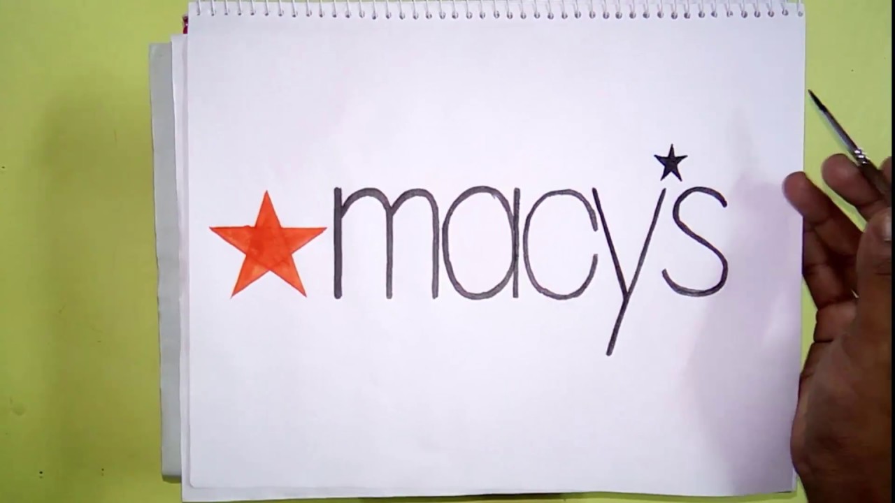 How To Draw The Macy S Logo Youtube