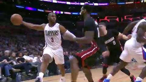 Chris Paul Executes The Perfect Wrap Around Pass | 1.8.2017