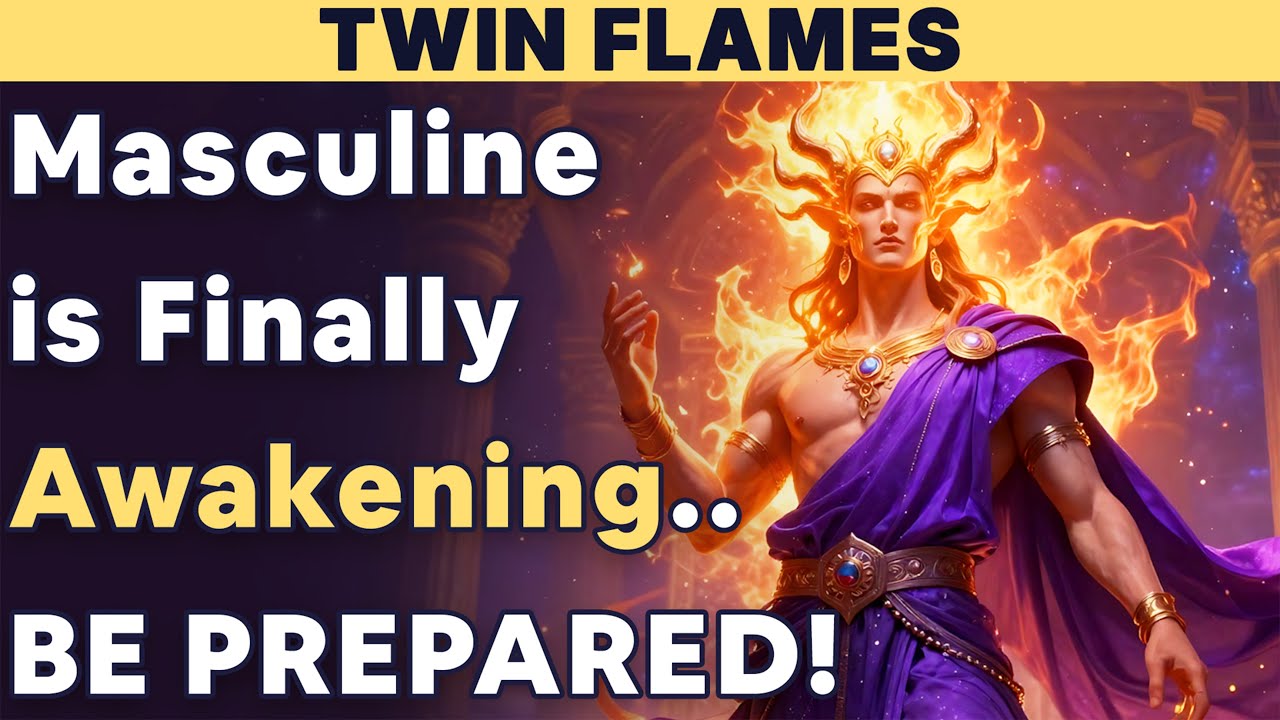 TWIN FLAMES: Divine Masculine Is Waking Up - Prepare for Union Energy & Connection
