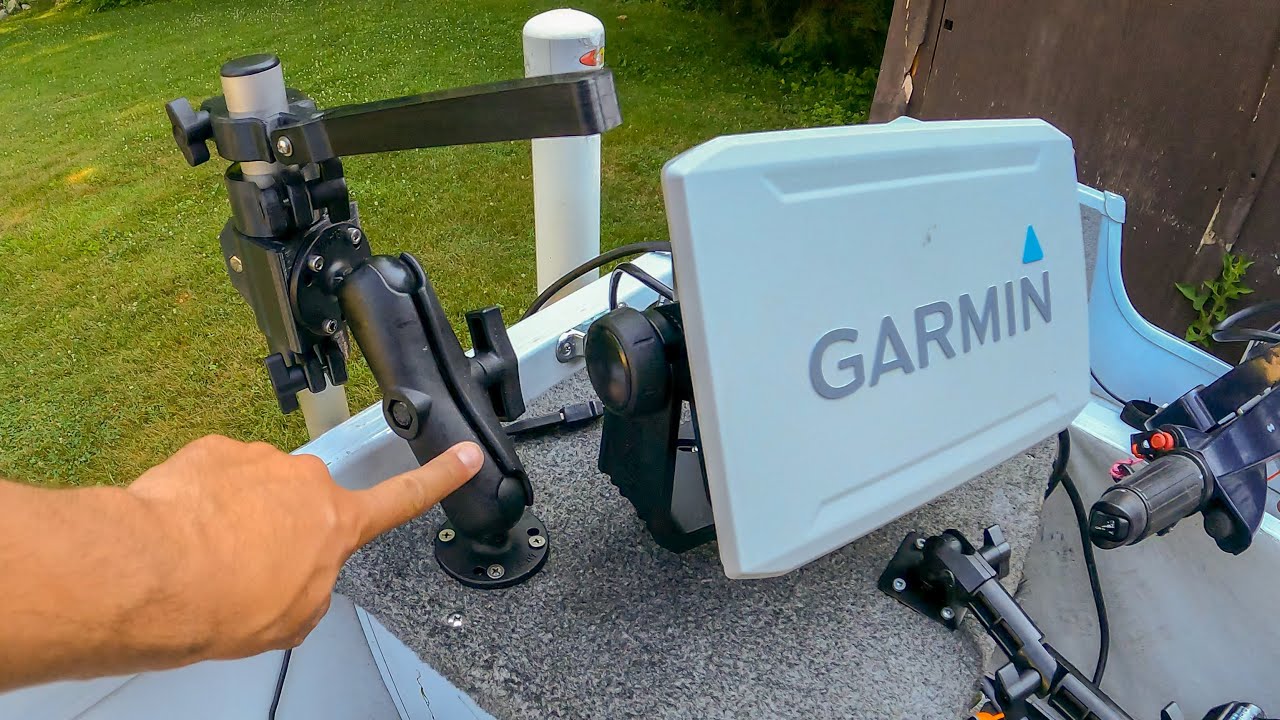 Best Garmin LiveScope Mount & Pole Setup 