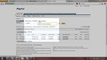 4ipnet Support Tutorial: PayPal 3-3 Look Up Transaction Activity