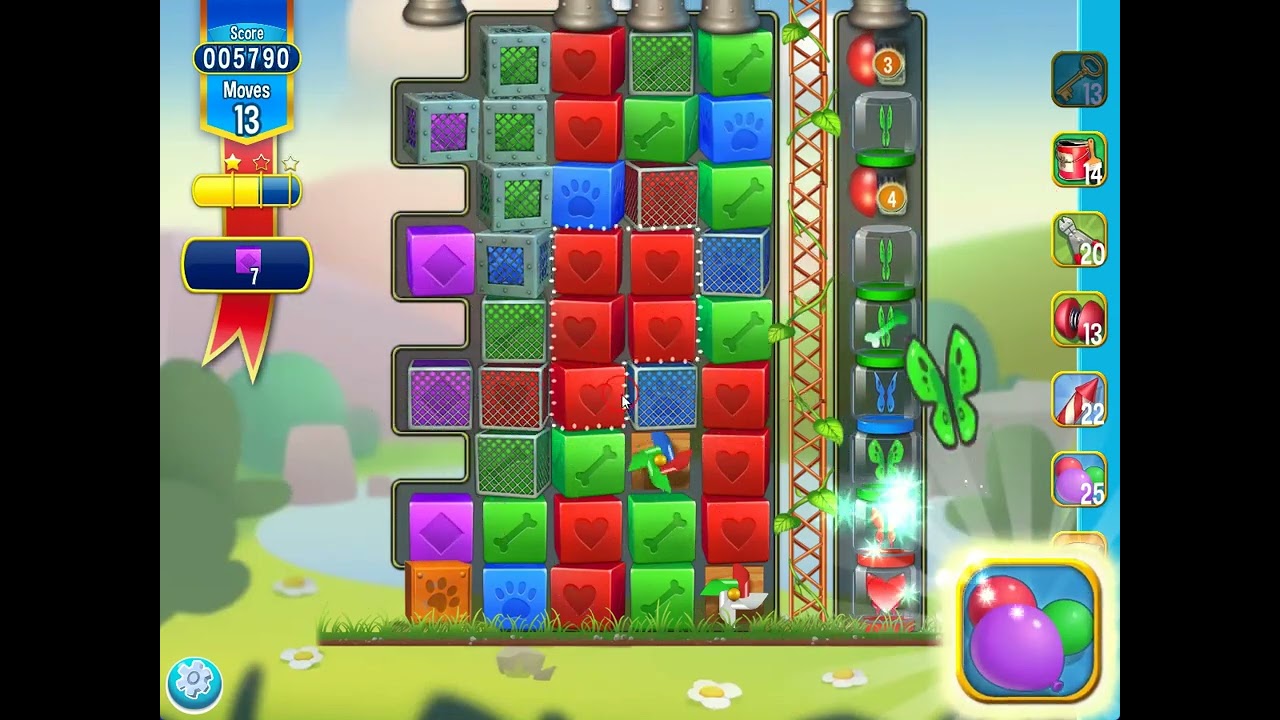 Pet Rescue Saga level 5027 no boosters | PuzzledCubes.site