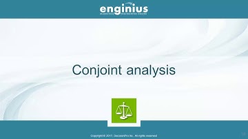 Enginius in action: conjoint analysis