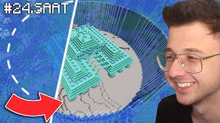 minecraft'ta OKYANUS TAPINAĞINI kuruttum (24 saat sürdü) - Bölüm 17