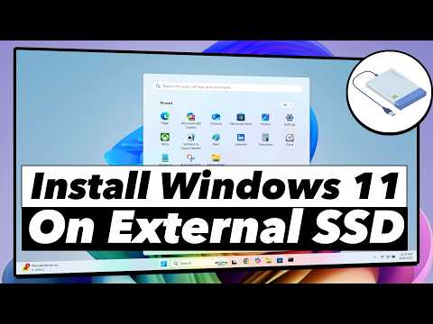 How to Install Windows 11 on External Drive // Run Windows 11 From External SSD