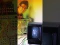 A Vectrex and a modular synthesizer #vectorsynthesis #modularsynthesis #vector #vectrex
