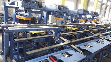Automatic stacking and packing machine for tube mill