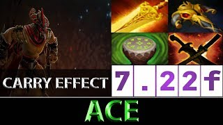 Ace [Bloodseeker] Early Farming Carry Effect ► Dota 2 7.22f