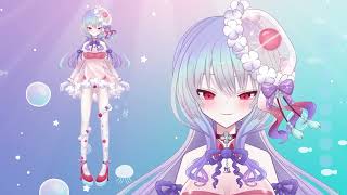 くらげモチーフのVtuber - ぼたんスタジオ - nizima by Live2D