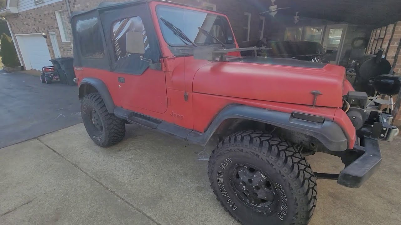 Installing new speakers and radio (1990 - Jeep YJ)