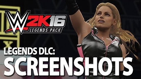 WWE 2K16 Legends DLC Screenshots & Renders