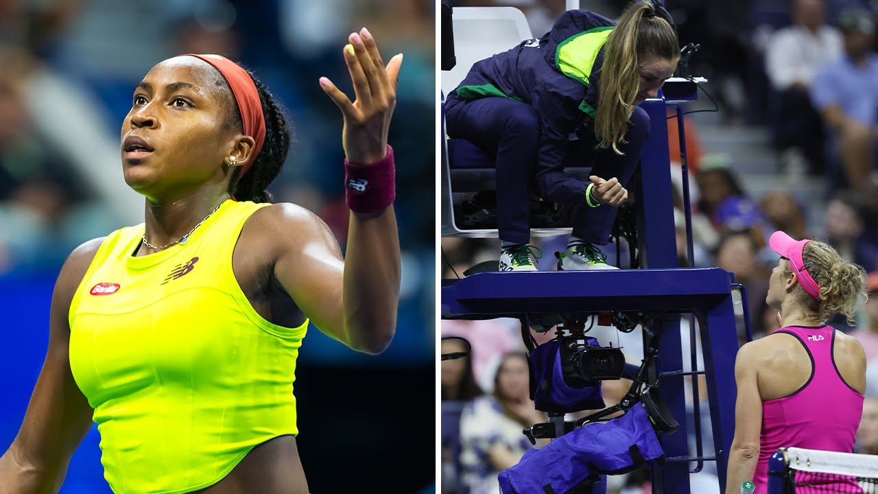 Coco Gauff loses an argument with a French Open chair umpire and ...