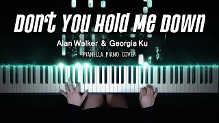 Alan Walker & Georgia Ku - Don’t You Hold Me Down | Piano Cover by Pianella Piano (Piano Beat)