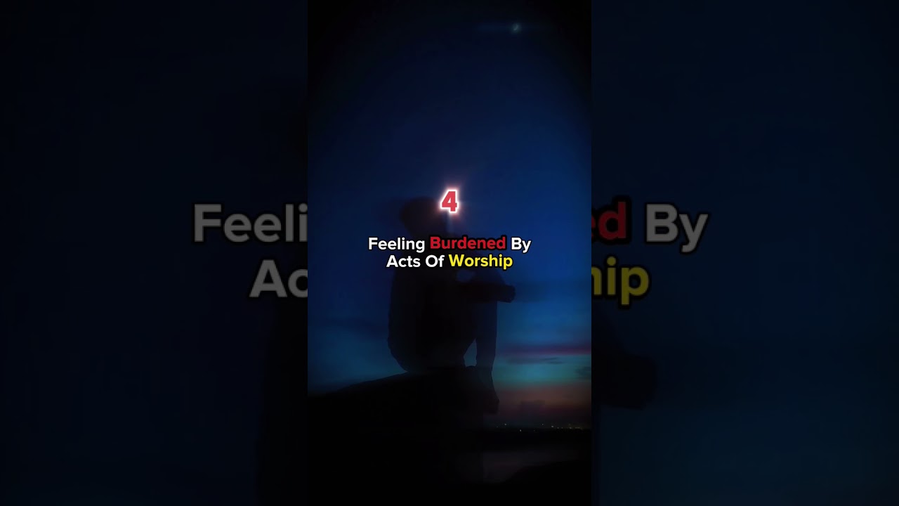 Signs That Your Iman Is Weak #7 