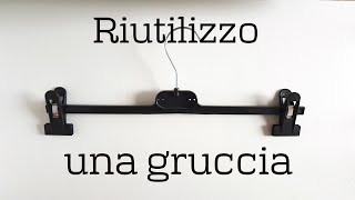 Come ti TRASFORMO UNA GRUCCIA (2020) riciclo creativo tutorial #99