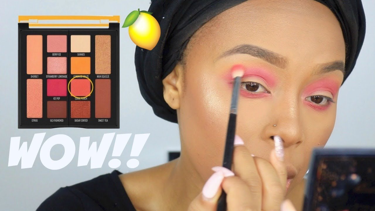 First Impressions + Review Maybelline Lemonade Craze Eyeshadow Palette | WatchCiWork