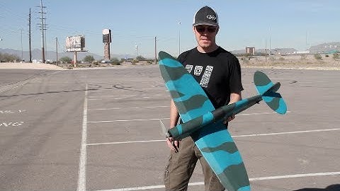 FliteTest Spitfire Airplane Build
