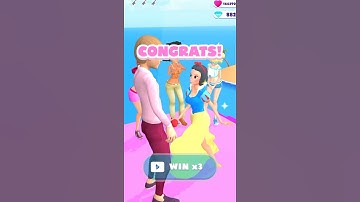Makeover Run - lvl 170, Best Funny All Levels Gameplay Walkthrough (Android, Ios), Putri Salju
