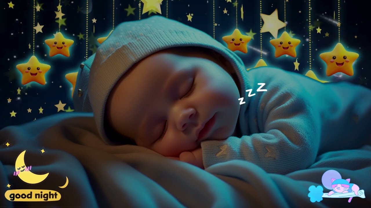 Lullaby for Babies To Sleep Instantly 💤 Mozart ♥ Beethoven 🎶 Brain Boosting Baby Sleep Music