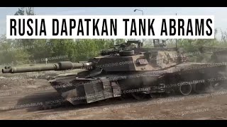 TANK TERKUAT AMERIKA M1 ABRAMS KEOK DI BAWA PULANG RUSIA