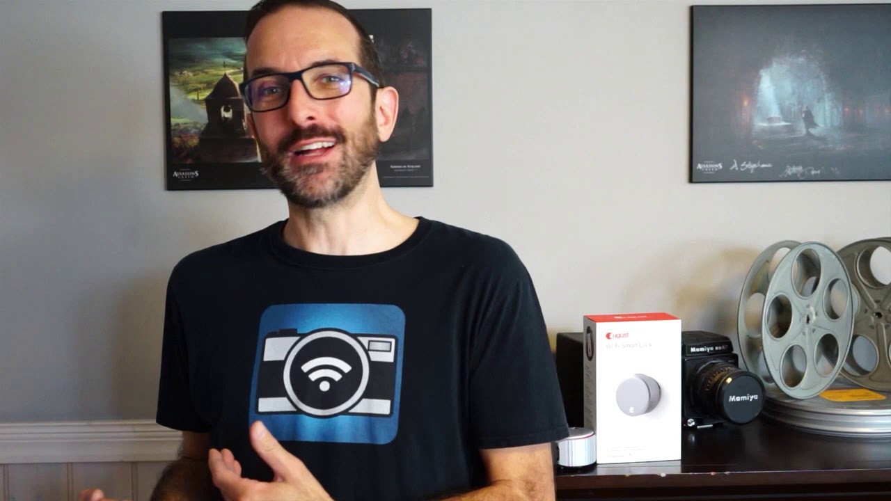 Serrure intelligente Wi-Fi August noire ASL-05 neuve scellée