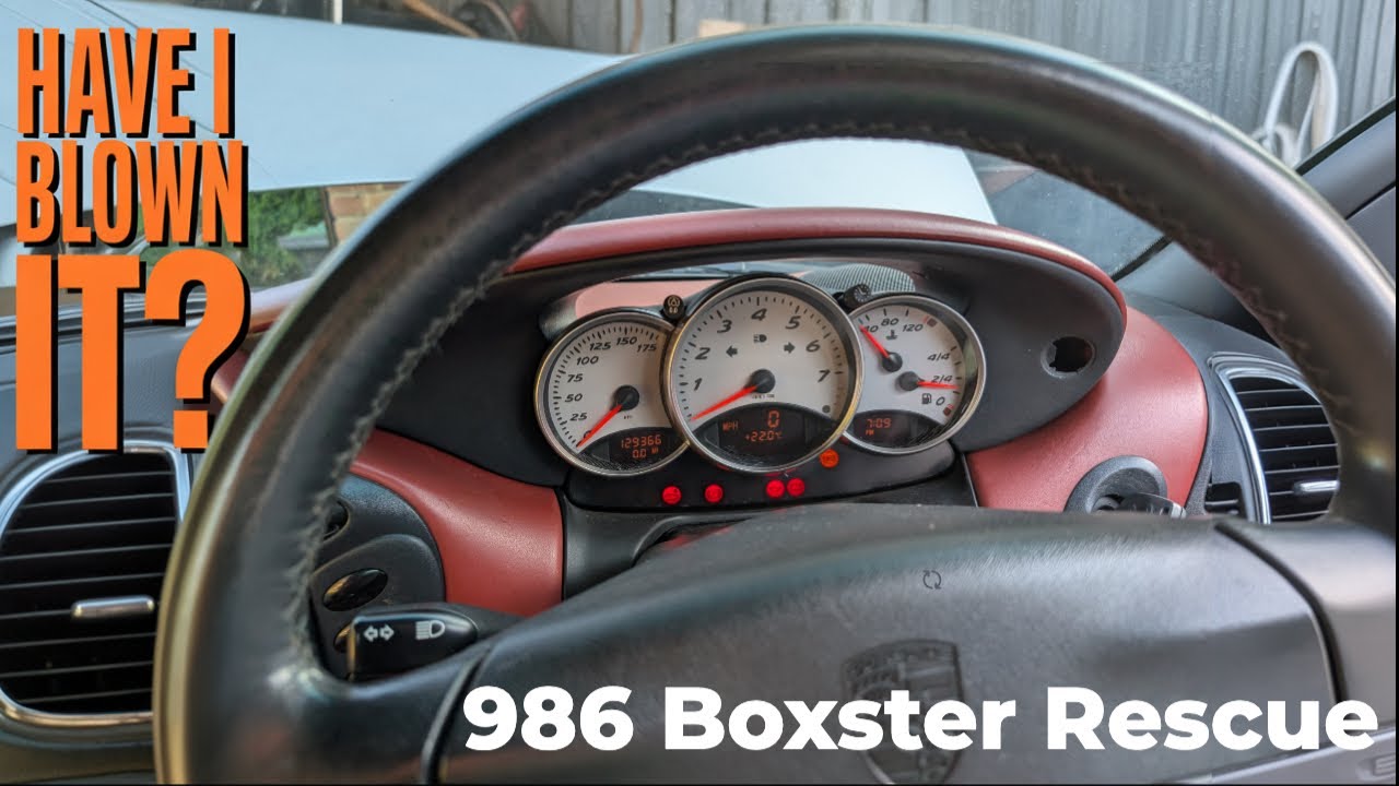 Porsche Boxster 986 Rescue (Part 2) DIY Cluster disaster