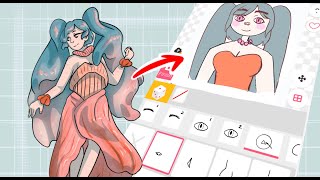 (Trying) To Make my Miku Designs in Picrew