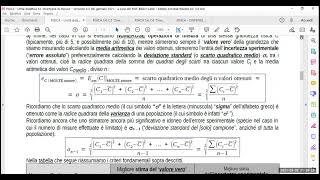 Fisica S3 2C Deviazione Standard