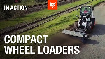 Bobcat Compact Wheel Loaders in action