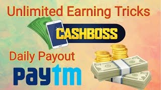 #7 Earn Money with Cashboss Unlimited Earning Tricks | Paytm Cash Daily payout screenshot 2