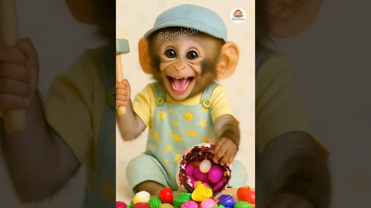 Chocolate Smash Surprise 🍫🐒✨