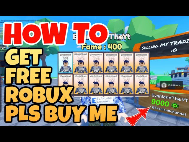 BUY ME TO GAIN YOUR FREE ROBUX - Roblox