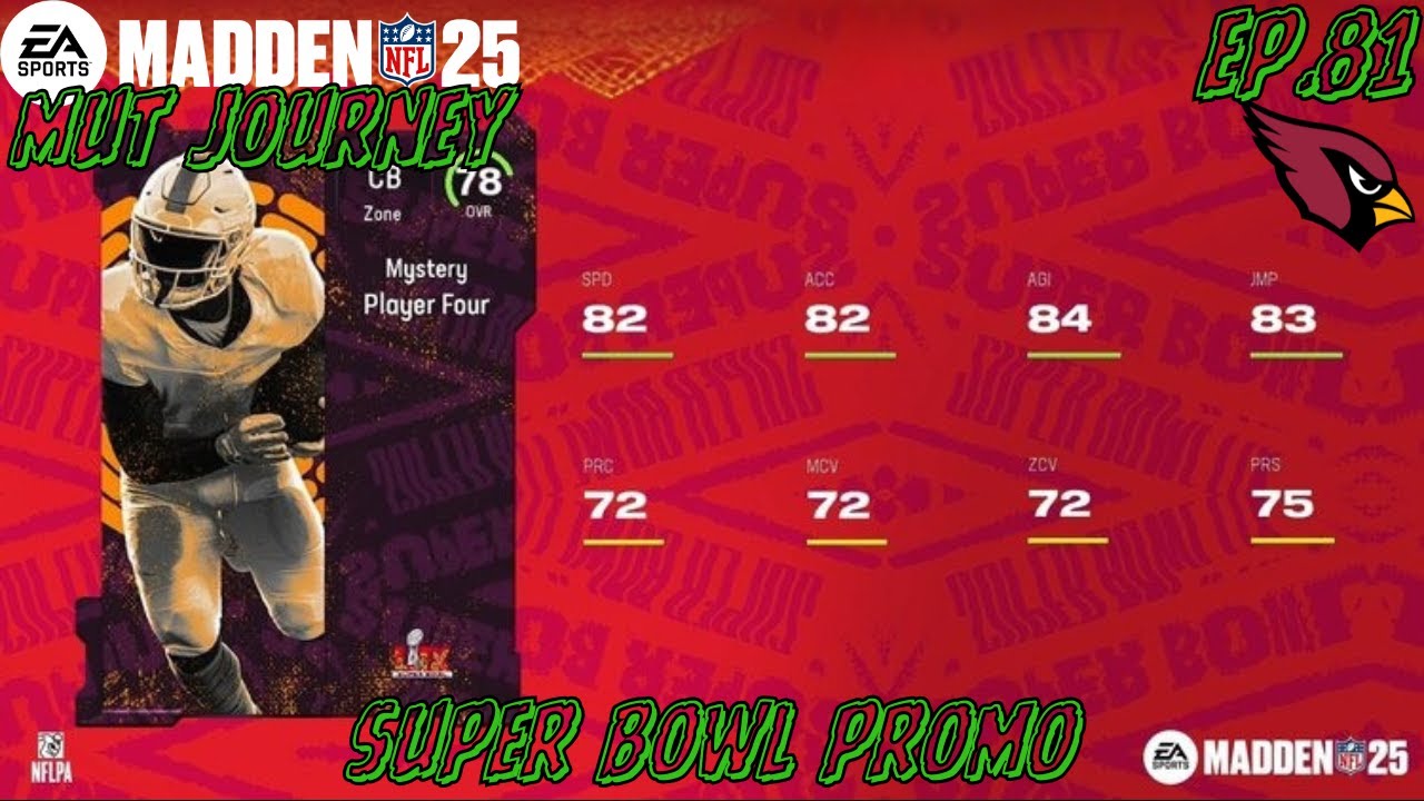 Super Bowl Promo - Madden 25: MUT Journey - Ep.81