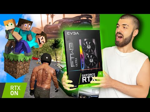ახალი ვიდეოკარტა ჩემია!! EVGA GeForce RTX 3070 FTW3