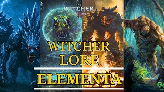 Witcher 3 Lore: Every Elementa Monster Explained - Bestiary Compilation