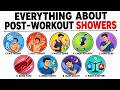 Hot vs Cold Shower After Workout — What Actually Works? #healthtips #lifehacks #dailyhabits #facts