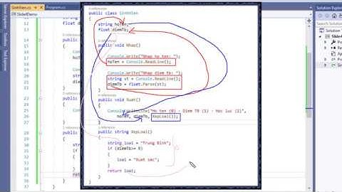 Bài 4: Lớp và đối tượng trong C#