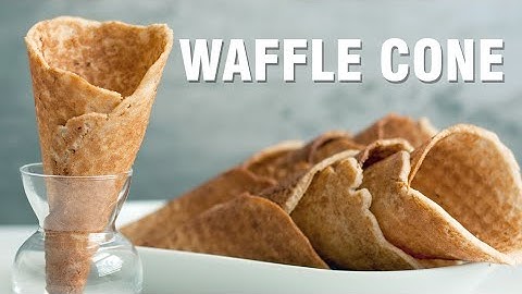 Crisp Ice Cream Cone Maker|Rolled Sugar Cone Production Line|Full Automatic Waffle Cone Machine