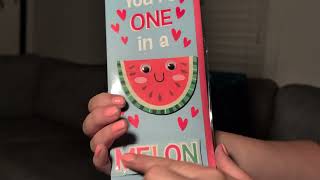 Dollar Tree haul with Valentine's Day cards ASMR continued 💕 💜 ❤️
