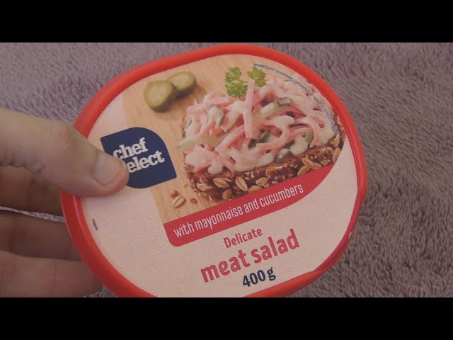 Salad g Delicate YouTube Chef test with - Mayonnaise Cucumbers Select 400 of Meat and and Unboxing