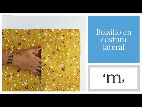 Cómo coser un bolsillo en la costura lateral