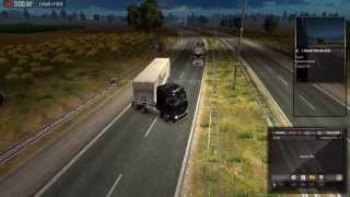 Euro Truck Simulator #3 Ramming & Blocking