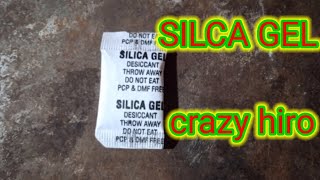 SILCA GEL Silica gel experiment with water #partnershipsilicagel #hacks