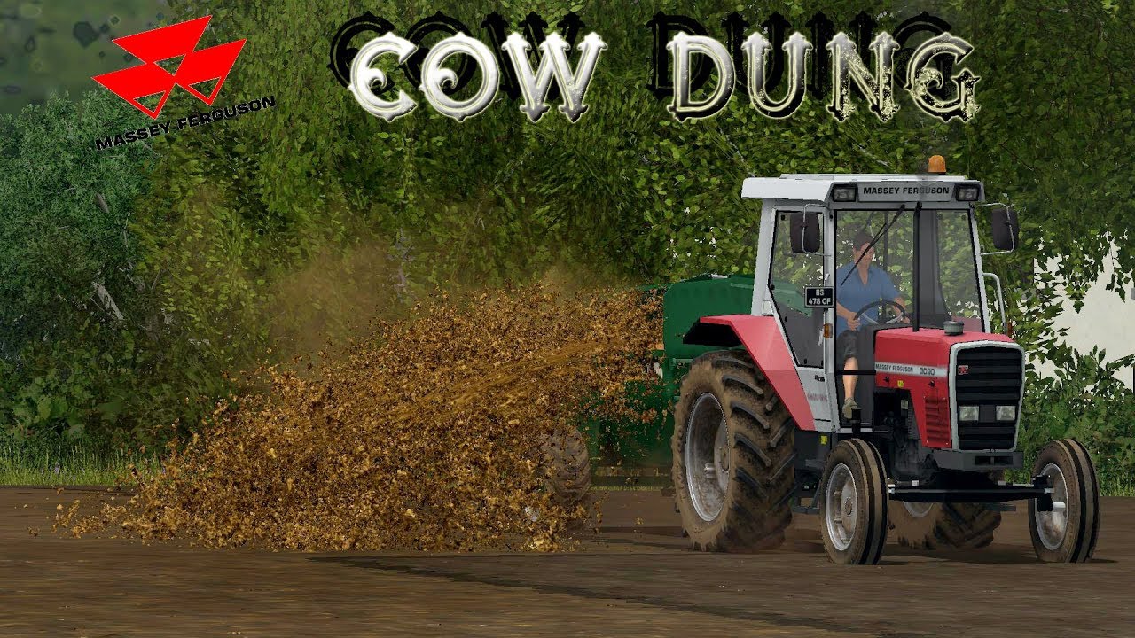 Cow Dung ¦farming simulator 17¦ - YouTube