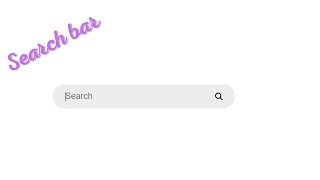 how to create smooth Search bar by using html or css #html #css coding