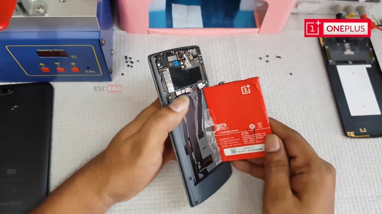 One Plus One Battery Replacement || How To Remove One plus one ( 1+1)  Battery - YouTube