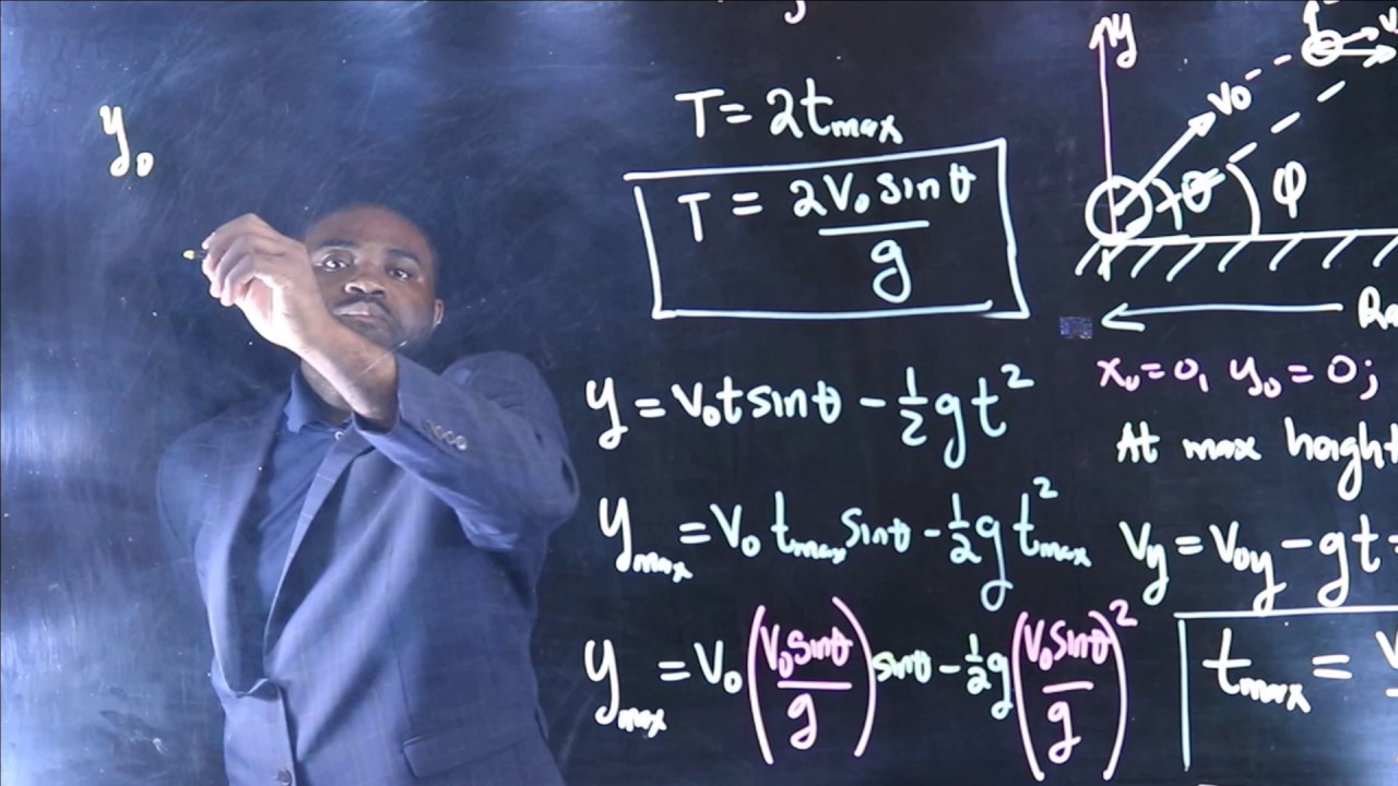 Projectile Motion 7 Calculate Time To Reach Maximum Height And projectile-motion-7-calculate-time-to-reach-maximum-height-and